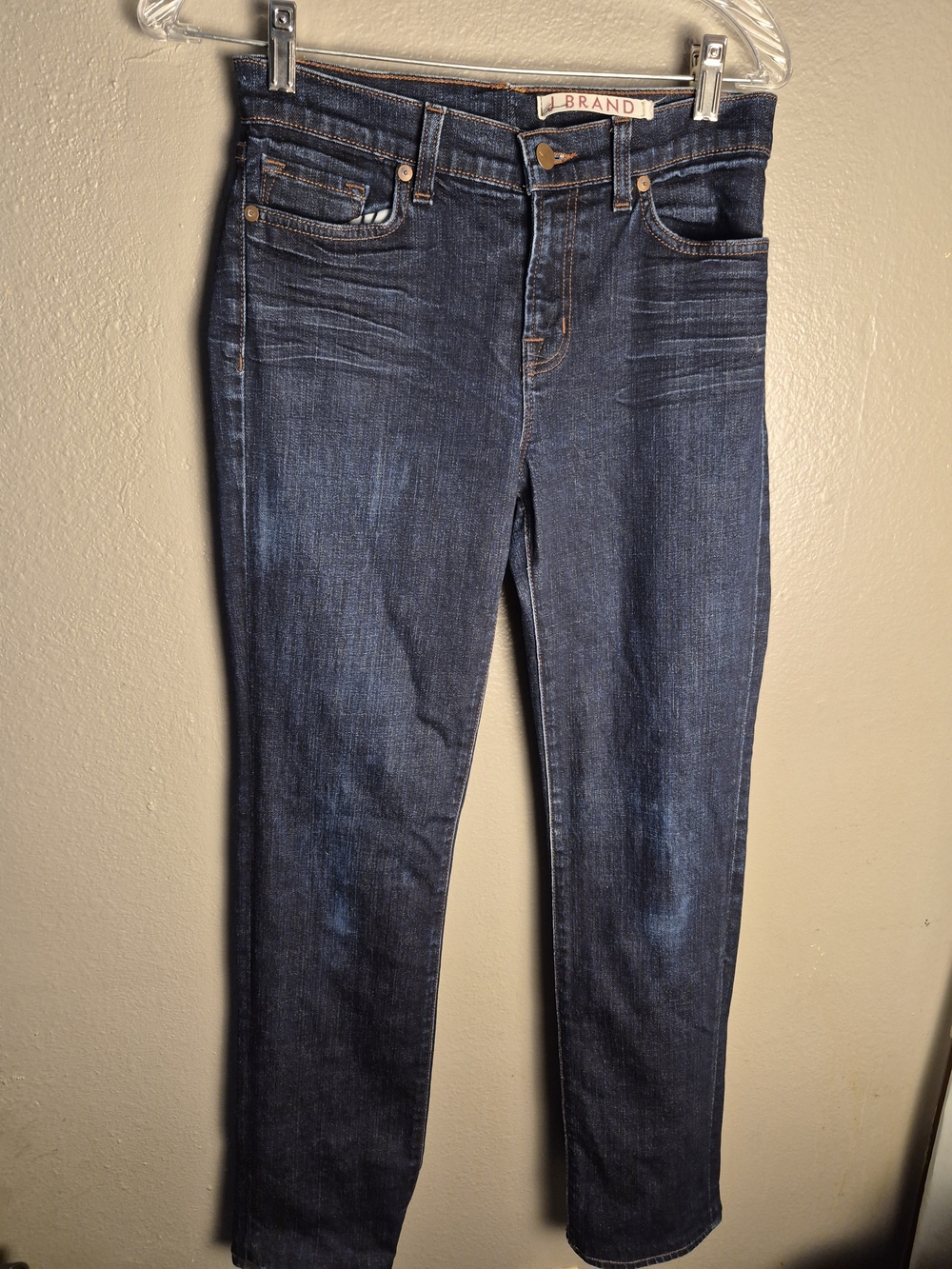J Brand Dark Blue Skinny Jeans